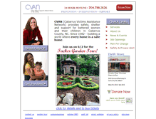 Tablet Screenshot of cvan.org